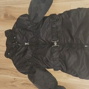 Place Black Puffer Jacket for Kids